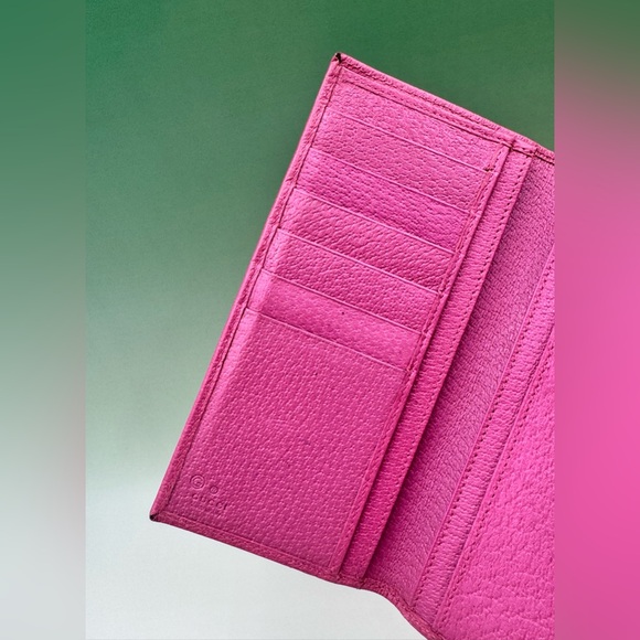 Gucci Pink Long Wallet - Picture 3 of 12